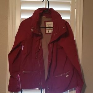 Abercrombie rain jacket